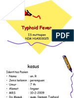 Typhoid Fever Case Report