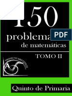 150 Problemas de Matematicas para novatos