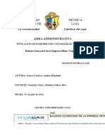 Universidad Técnica Particular de Loja: Área Administrativa