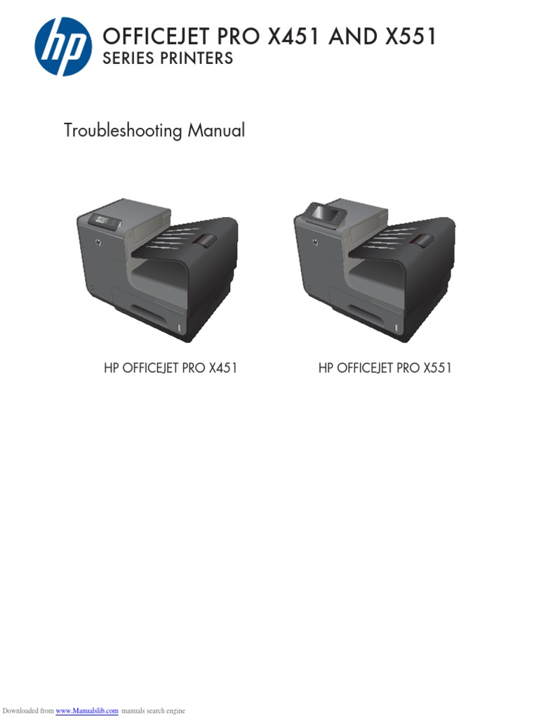 Officejet Pro x451 | PDF