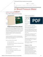 Low Power Blood Pressure Meter Demonstration - Microchip Technology Inc - PDF