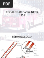 Escaleras Norma Nfpa 1931