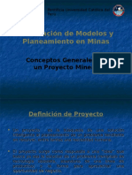 Elaboración de Modelos y Planeamiento en Minas 1