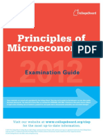 Clep Principles of Microeconomics Examination Guide1