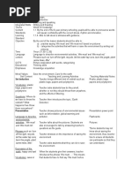 Listening and Speaking (Environment)