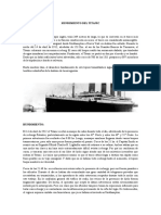 Hundimiento Del TITANIC Desde El Punto de Vista de La Ing. de Materiales