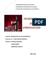 Tecnologia de La Vinificación PDF