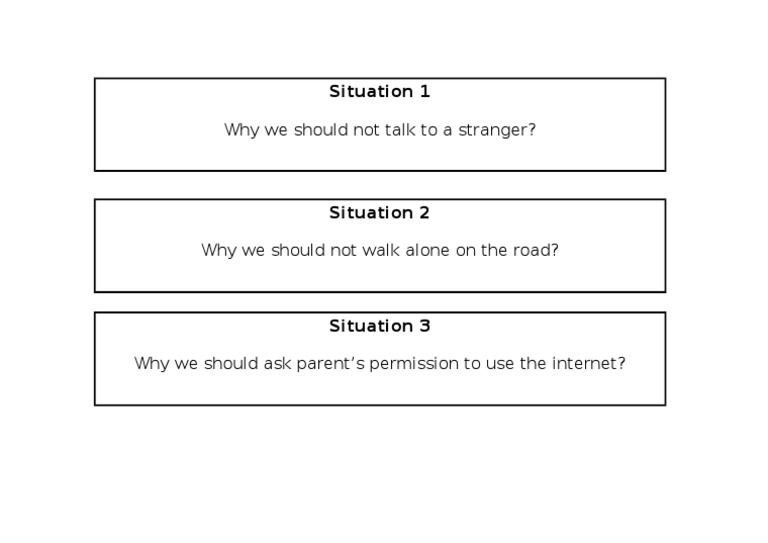 Safety Tips for Children | PDF | Games & Activities | Computers