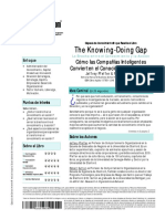 The Knowing-Doing Gap PDF