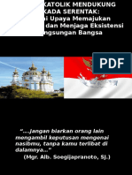 Sikap Gereja Katolik Terhadap Pilkatak 2015