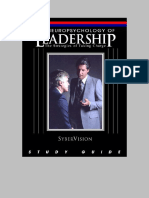 SyberVision - Workbook - Leaders, The Strategies of Taking Charge - Leadersstudyguide