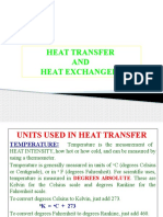 Heat Transfer & Heat Exchangers
