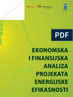 Ekonomska i Finansijska Analiza Projekata Energijske Efikasnosti