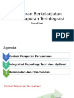 Pelaporan Berkelanjutan Dan Pelaporan Terintegrasi