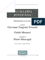 Libretto Cavalleria Rusticana 