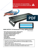 WavePoint T5 Fixture user manual