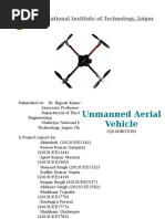 Unmanned Aerial Vehicle: Malaviya National Institute of Technology, Jaipur