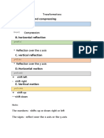 A.Stretching and Compressing: Transformations