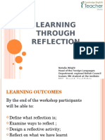 Learning Through Reflection