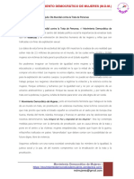 30 Abril Día Mundial Contra La Trata de Personas