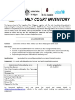 Family Court Inventory