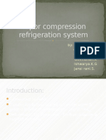 Vapor Compression Refrigeration System by Me