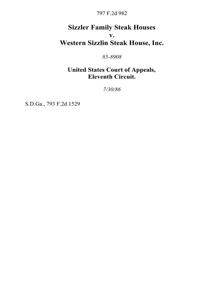 sizzler-family-steak-houses-v-western-sizzlin-steak-house-inc-797-f-2d-982-11th-cir-1986