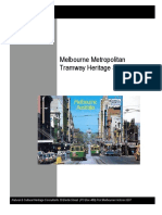 Melbourne's Tramway Heritage Study