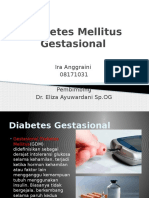 Diabetes Mellitus Gestasional