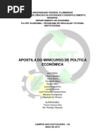 Apostila Do Minicurso de Politica Economia