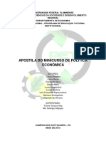 Apostila Do Minicurso de Politica Economia