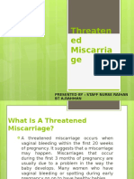 Threatened Miscarriage