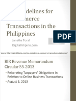 Tax Guidelines for Ecommerce Transactions Philippines2