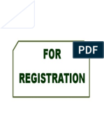 FOR Registration