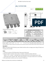 Divider Combiner MECA