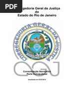 Normas Da Corregedoria Cartórios Extrajudiciais - Tjrj - Cncgj-extrajudicial