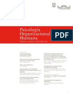 Psicología Organizacional Humana: Investigación Acción para el cambio organizacional