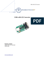 USB To RS-232 Converter