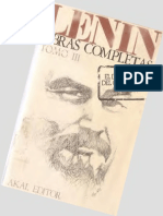Obras Completas de Lenin Tomo III