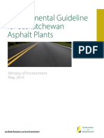 Environmental Guideline for SK Asphalt Plants - May 1 2014