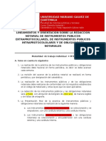 Lineamientos y Orientacion Sobre Redaccion Notarial