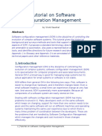Report On Software Configuration Management