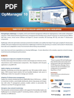 Opmanager Datasheet PDF