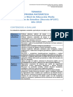 Temario Matematica NM1 - VE - 2016 PDF