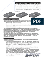 DoorKing RF Transmitters for Wireless Access