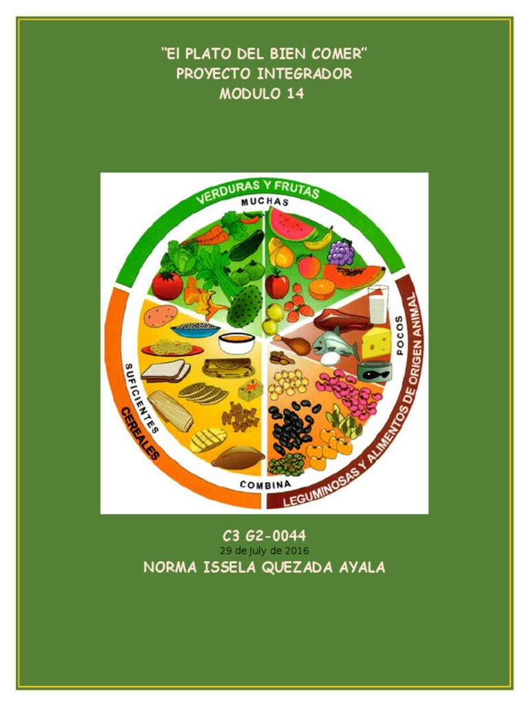 El Plato Del Buen Comer Biomoléculas Proteínas