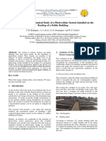 A Technical and Economical Study of a Photovoltaic System Installed on The