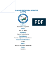 Universidad Abierta para Adultos (UAPA) : Elementary English II