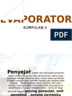 Evaporator Kumpulan 4