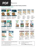 Australian Dietary Guidelines and Infant Feeding Guidelines